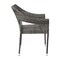 Flash Furniture Gray PE Rattan Wicker Patio Dining Chair TT-TT02-GY-GG - alternate 2